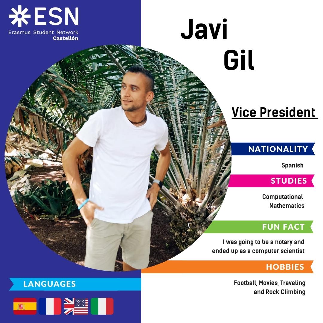 Vicepresident - Javier Gil