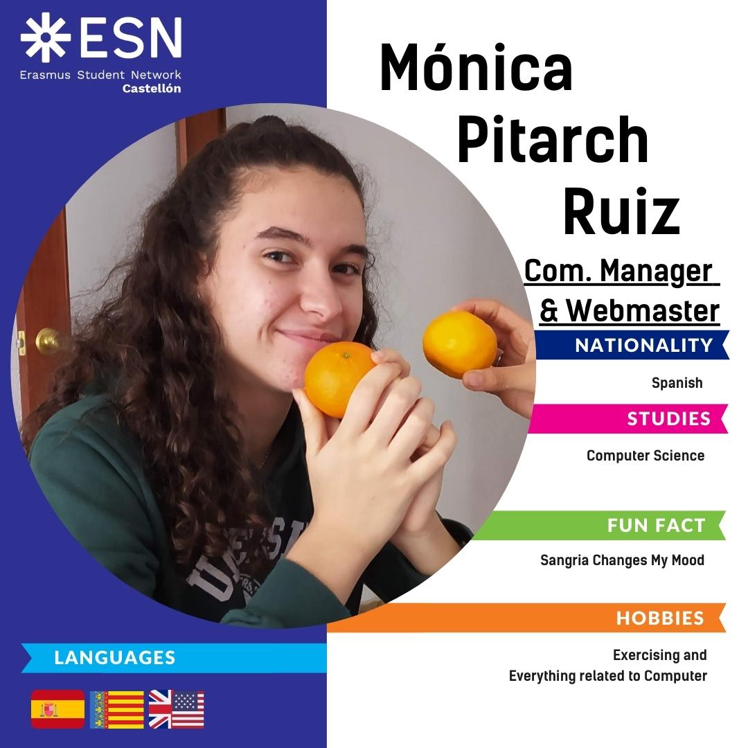 Communication Manager - Mónica Pitarch
